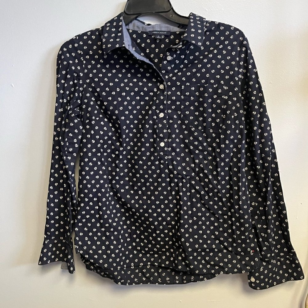 🚨CLEARANCE B1123-4 TOMMY Hilfiger Anchor Button Down